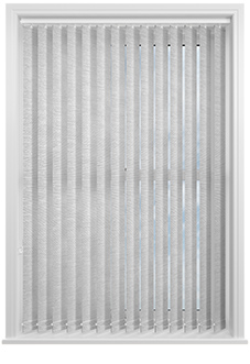 Bamburgh, Silver Breeze - Vertical Blind